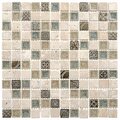 Andova Tiles ANDOVA TILES Exploration Egypt 1" x 1" Natural Stone Mosaic Tile ANDEXPG358